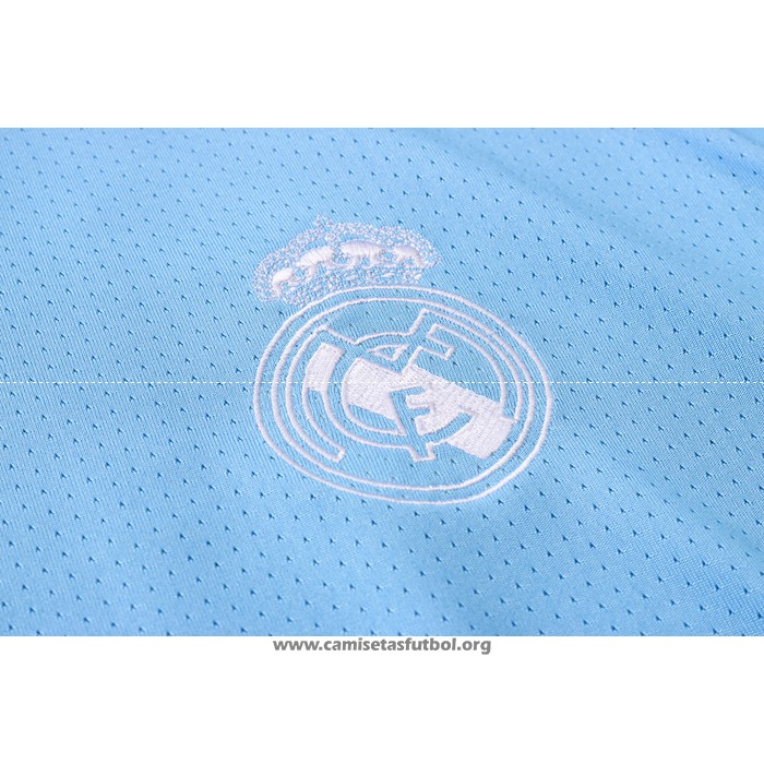 Camiseta de Entrenamiento Real Madrid 2020/2021 Azul